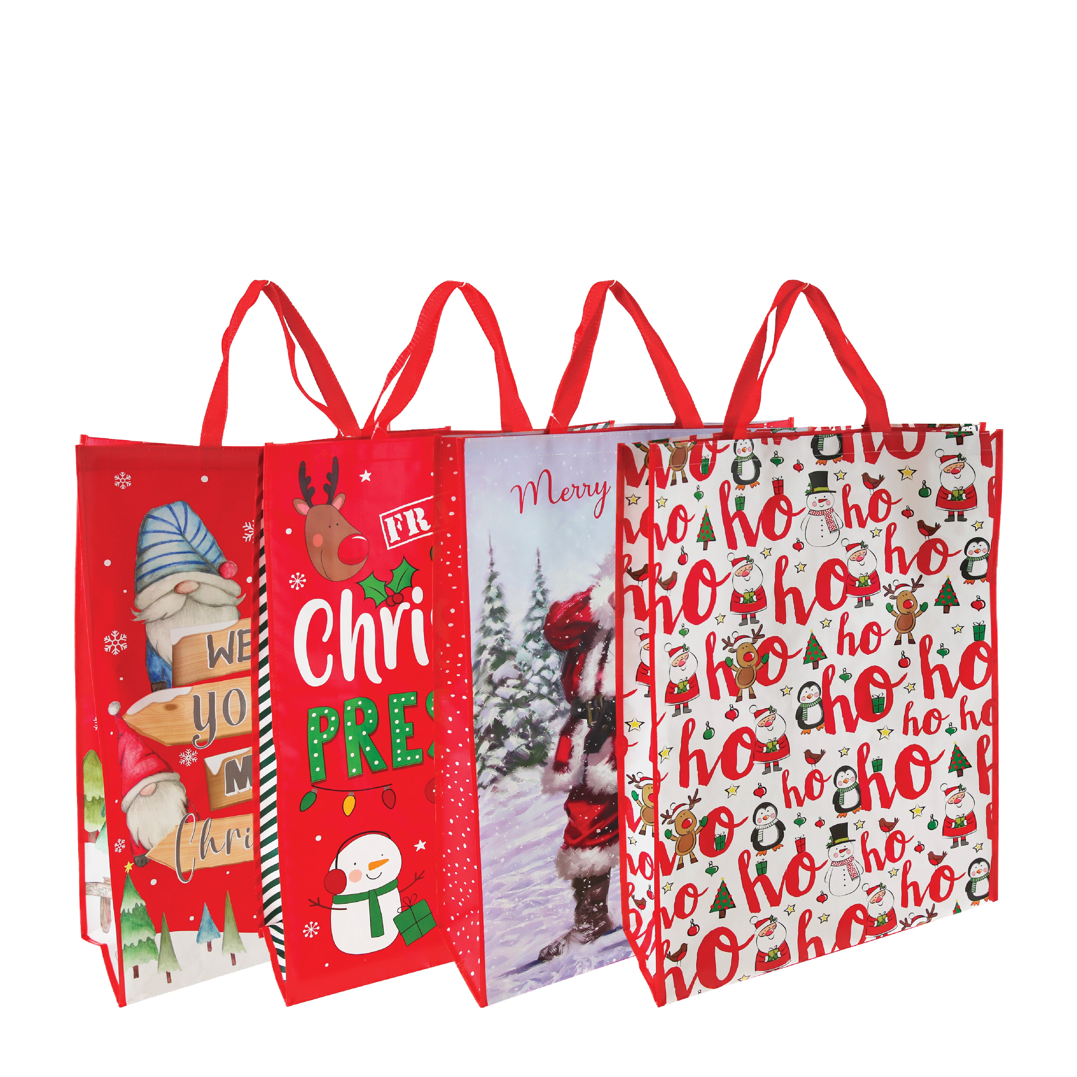 Strong Extra Large Christmas Gift Bags Reusable Shopping Gifts Bag F