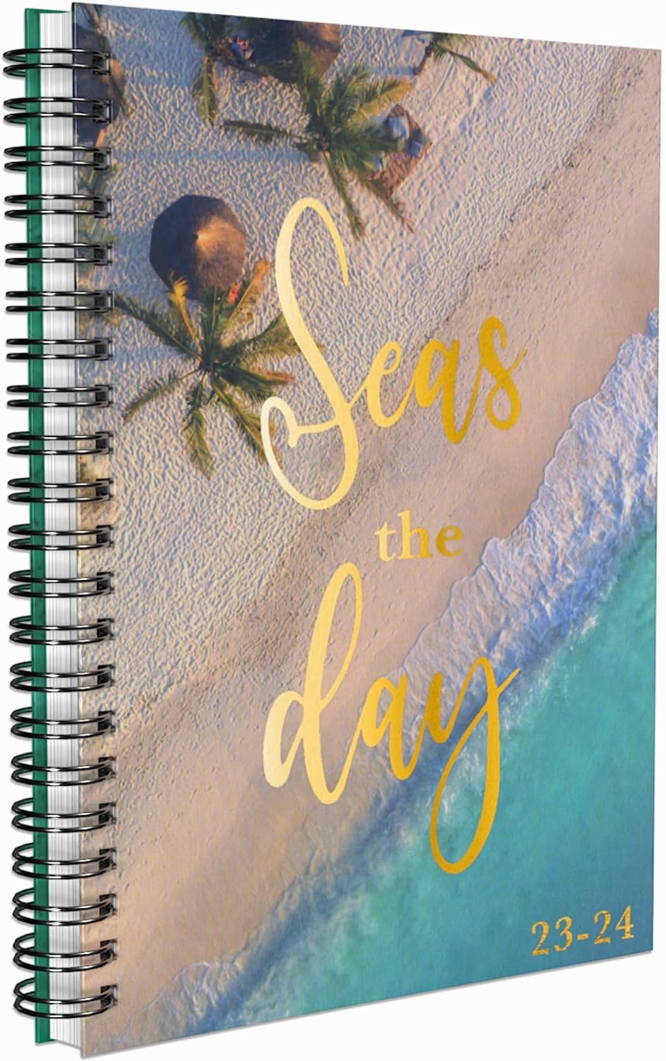 A5 Academic Daily Diary 2023-2024 From Aug 2023 to July 2024 |12 Month Planner - Seas The Day