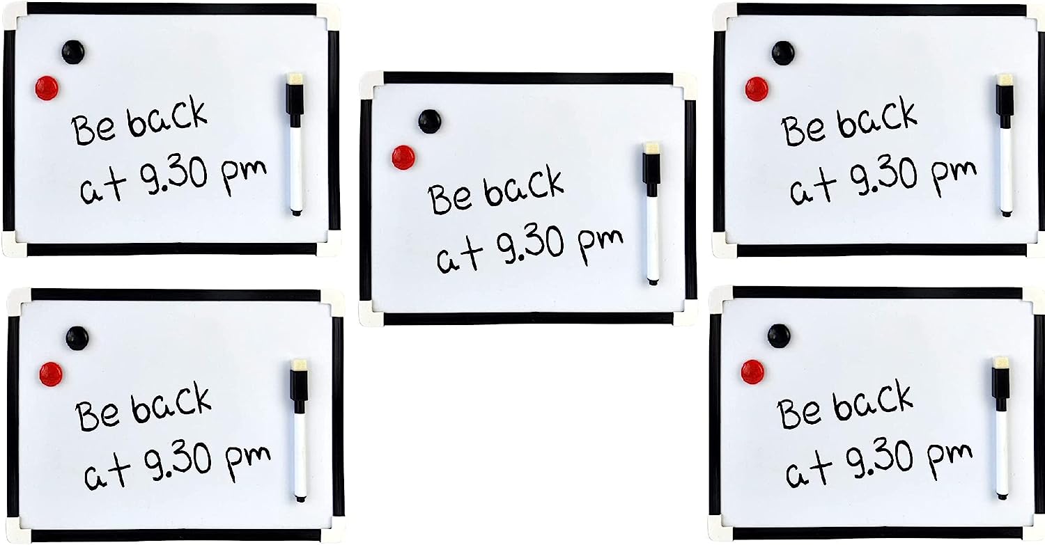 A4 Mini Portable Whiteboard Kit For Office & Kids Writing Board - Set