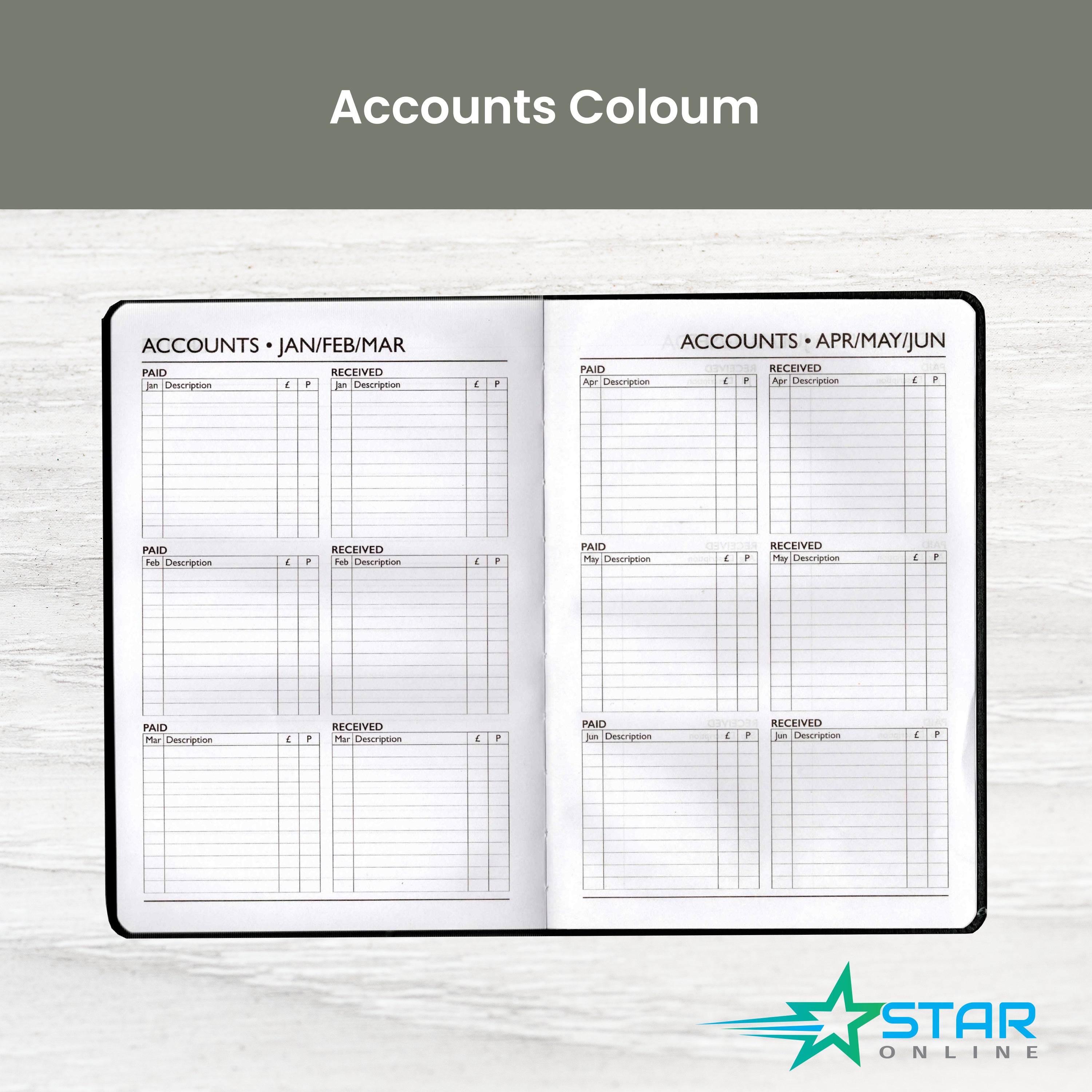 Personalised 2024 Diary A5