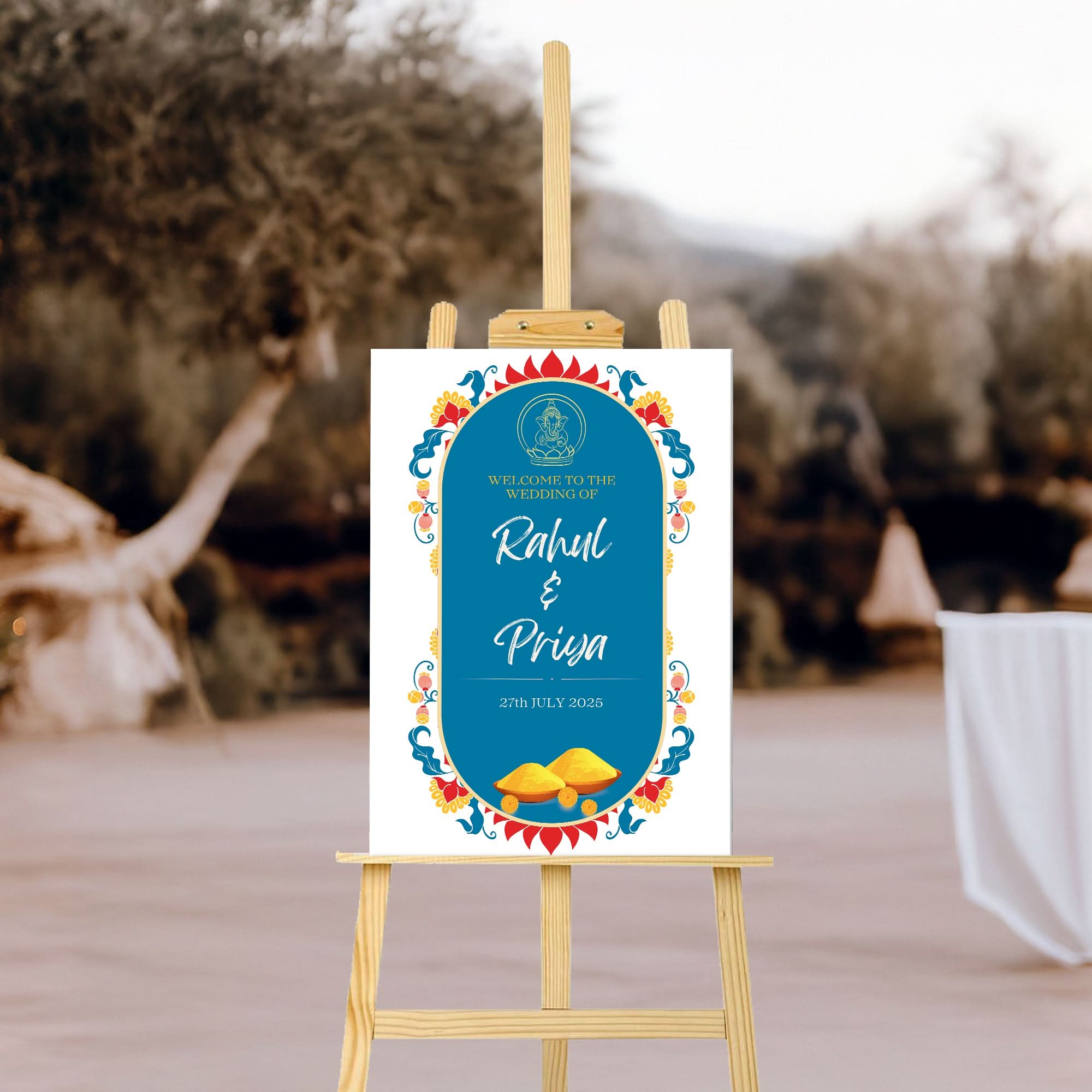 Personalised Wedding Welcome Entrance Sign Board Custom Large Acrylic Plaque Modern Wedding Reception, Engagement Party Decor