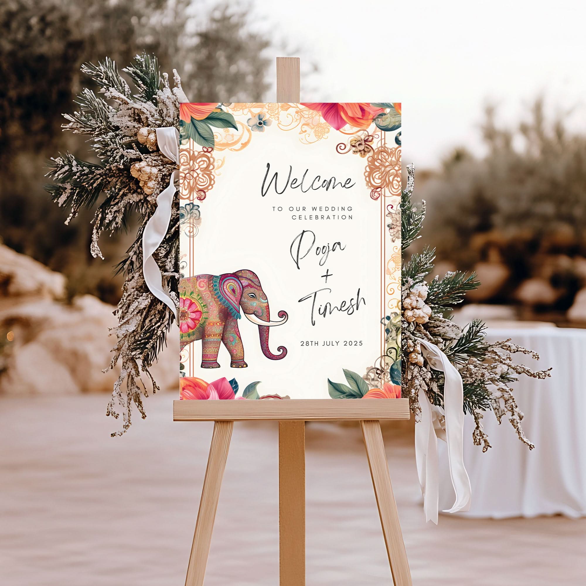 Personalised Wedding Welcome Entrance Sign Board Custom Large Acrylic Plaque Modern Wedding Reception, Engagement Party Decor