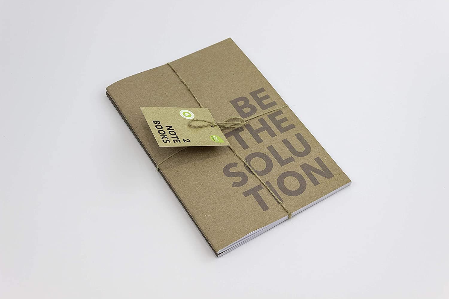 Eco Nature - Line Notebook - A5 Notebook - Notepad A5 - Eco Friendly Notepad - 2 Pack A5 Softcover Notebooks