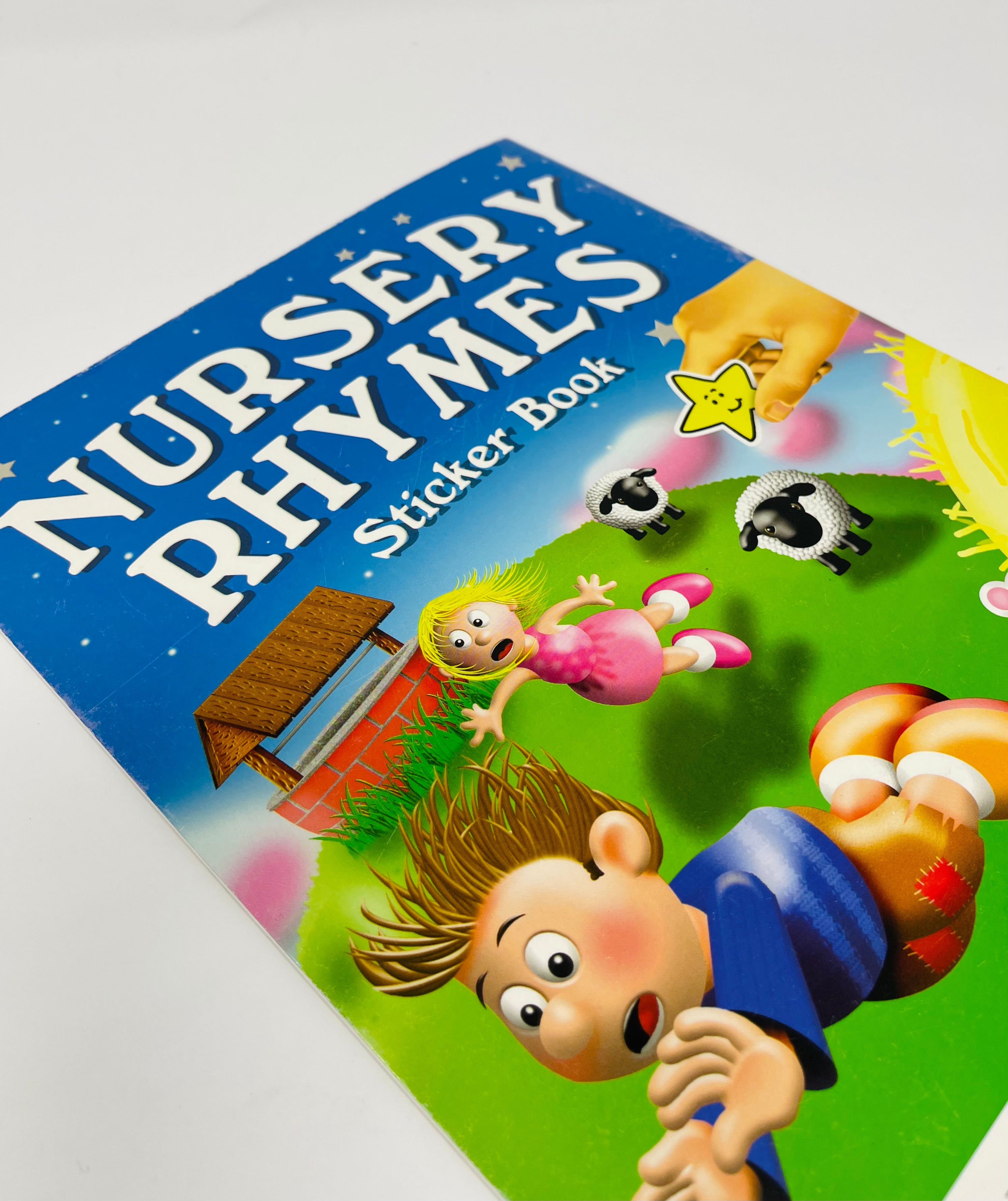 Nursery Rhymes Sticker Colouring Fun Book