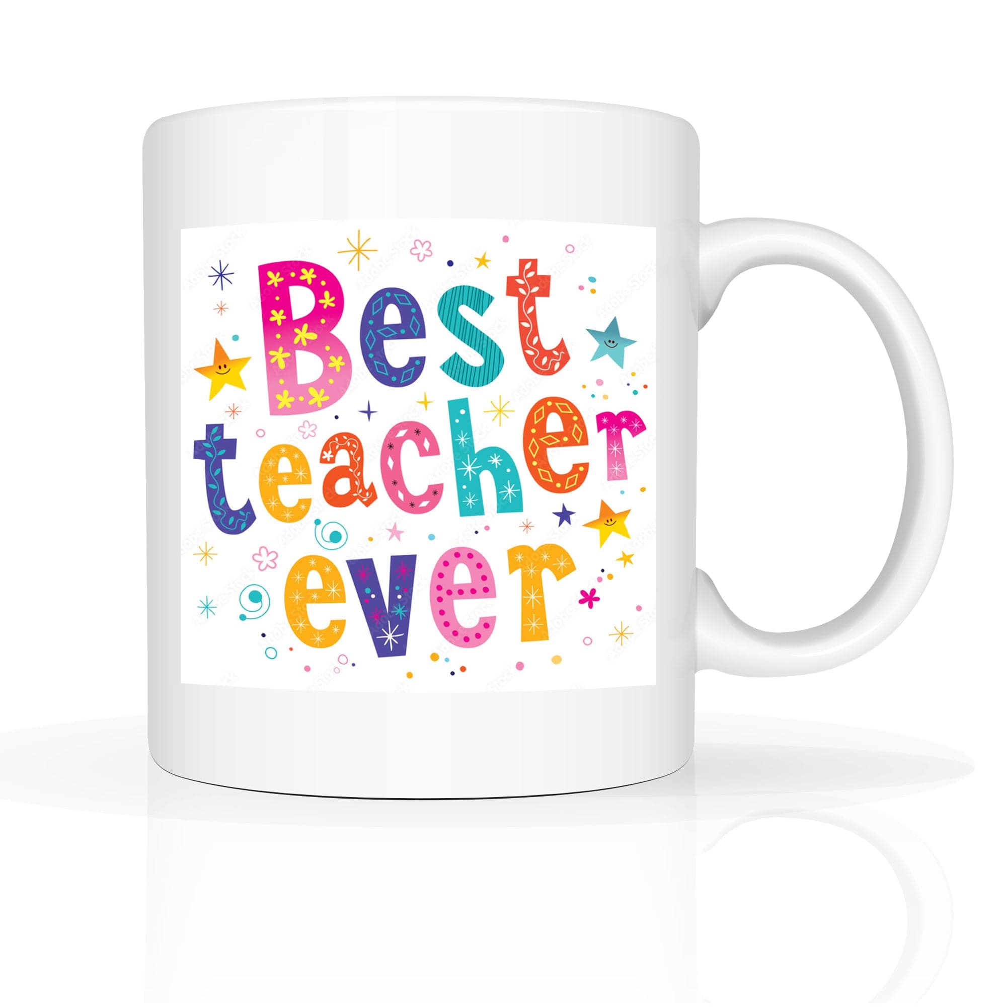 Best Teacher Ever Mug for End of Term Present - Teacher Gifts
