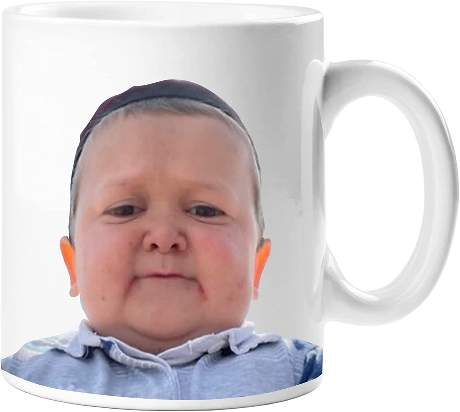 Hasbulla Mug - Heat Changing Meme Mug Novelty Office Joke Gag Gifts for Friends - Funny Coffee Magic Mug